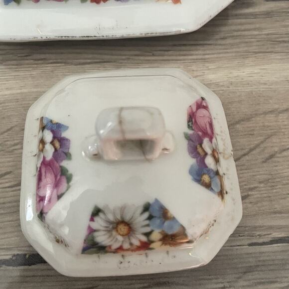 Vintage MZ Altrohlau Czechoslovakia CMR coffe Tea Canister set kerag Carlsbad - Picture 3 of 16